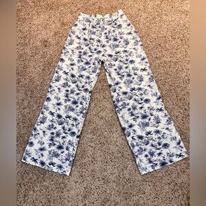 Double lined Linen Women’s Pattern Summer Pant